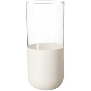 Villeroy & Boch Longdrink-Glas, Set 4tlg. Manufacture Rock blanc, Trinkgläser, Weiss günstig