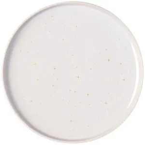 6x Like. by Villeroy & Boch Frühstücksteller Winter Glow, Teller, Gold, Weiss, Beige