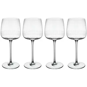 Villeroy & Boch Rotweinglas, Set 4tlg. Afina, Weingläser, Transparent günstig