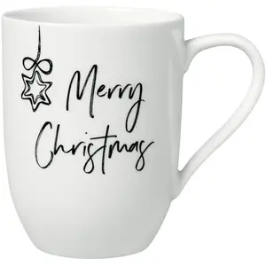 Villeroy & Boch, Tasse, Becher mit Henkel Merry Christmas Statement (290 ml, 1x)