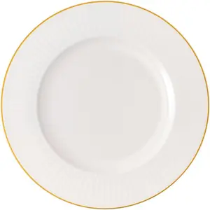 Villeroy & Boch Na, Teller, Gold, Weiss