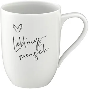 Villeroy & Boch Becher Statement Becher m. Henkel Lieblingsmensch 0,34...