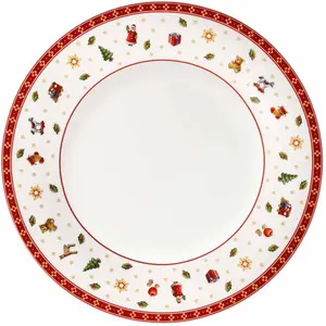 Villeroy & Boch Toy's Delight Specials, Teller, Rot, Weiss