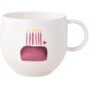 Villeroy & Boch, Tasse, Henkelbecher Happy Birthday With Love (290 ml, 1x)