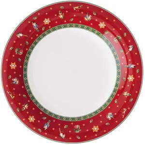 6x Villeroy & Boch Toy's Delight Specials, Teller, Rot günstig