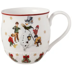 Villeroy & Boch Becher Toy's Fantasy Henkelbecher Schneemann 0,45l, Pr...