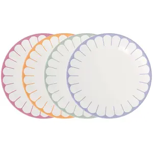 Villeroy & Boch Speiseteller 4tlg. Fleur couleur, Teller, Mehrfarbig günstig