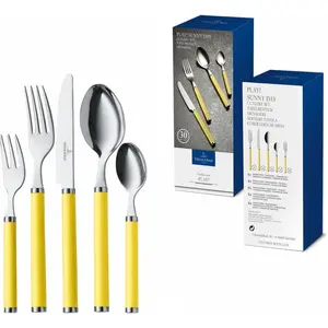Villeroy & Boch Besteckset 30-tlg. Play! | Gelb : Gelb Farbe: Gelb