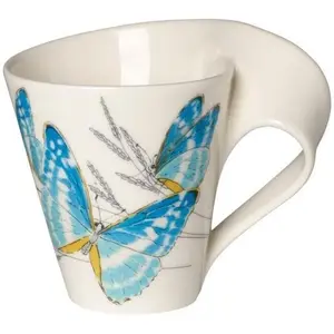 Villeroy & Boch, Tasse, Becher mit Henkel (Geschenkkarton) NewWave Caffè Morpho cypris (300 ml, 1x)