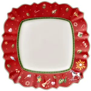 6x Villeroy & Boch Speiseteller, Teller, Rot günstig