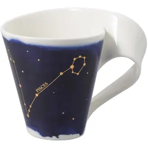 Villeroy & Boch, Tasse, Becher mit Henkel Fische/Pisces NewWave Stars (300 ml, 1x)
