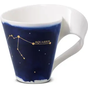 Villeroy & Boch, Tasse, Becher mit Henkel Wassermann/Aquarius NewWave Stars (300 ml, 1x)