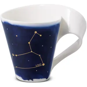 Villeroy & Boch, Tasse, Becher mit Henkel Loewe/Leo NewWave Stars (300 ml, 1x)