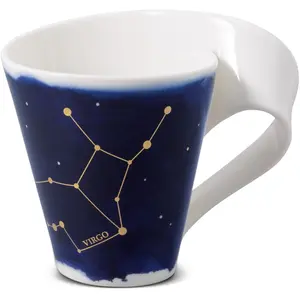 Villeroy & Boch, Tasse, Becher mit Henkel Jungfrau/Virgo NewWave Stars (300 ml, 1x)