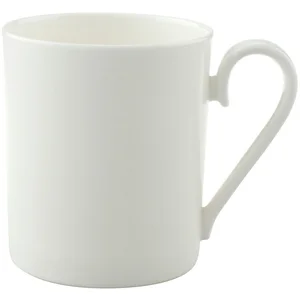 Villeroy & Boch Becher Royal Becher mit Henkel 0,3 l, Premium Bone Por...