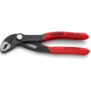 KNIPEX 87 01 125 SB Cobra® Hightech-Wasserpumpenzange mit rutschhemmen... günstig