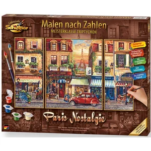 Schipper Malen nach Zahlen Meisterklasse Triptychon - Paris Nostalgie,...
