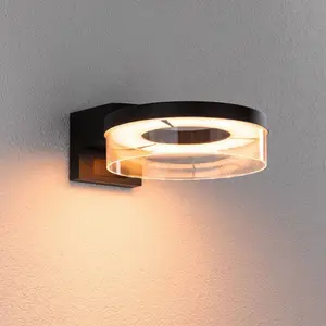Paulmann LED-Wandleuchte Capera, anthrazit, CCT, IP44