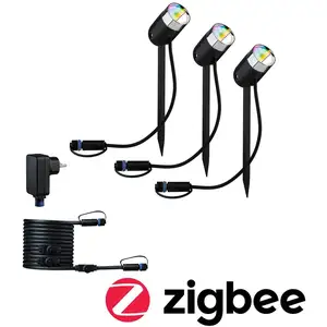 Paulmann Plug & Shine Pike ZigBee RGBW 3er-Basis