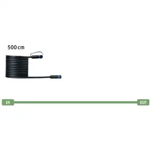 Paulmann Plug & Shine Kabel 94276, 5 m, 1 Ausgang
