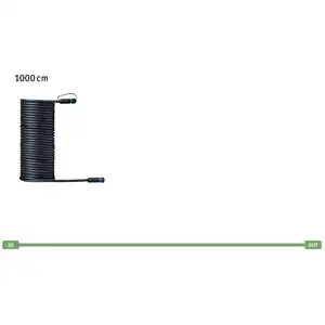 Paulmann Plug & Shine Kabel 94277, 10m, 1 Ausgang