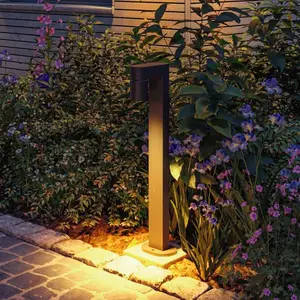 Paulmann LED-Wegeleuchte Kimu 1, anthrazit, 2.200 K, IP44