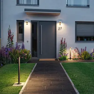 Paulmann Zenera LED-Außenwandlampe, 3.000 K, anthrazit IP44