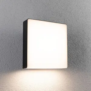 Paulmann LED-Außenwandleuchte Azalena, Sensor, anthrazit