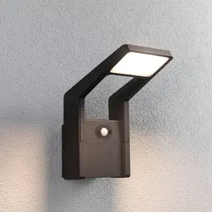 Paulmann LED-Außenwandleuchte Juntea, Alu, anthrazit, Sensor günstig
