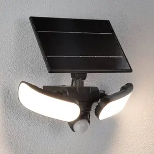 Paulmann Solar-Außenwandlampe Sonlig, anthrazit, Sensor IP65