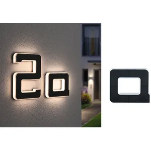 Paulmann Solar LED Hausnummernleuchte Buchstabe a