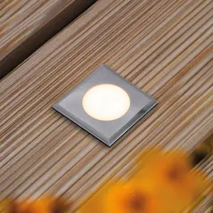 Paulmann House Bodeneinbaulampe IP65 eckig flächig