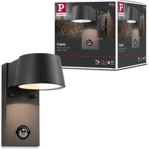 Paulmann Capea LED-Außenwandlampe mit Sensor