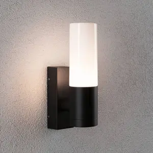 Paulmann Außenwandleuchte Tralia, anthrazit, Höhe 25 cm IP44