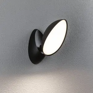 Paulmann LED-Außenwandlampe Batona, anthrazit 27 cm Alu IP44