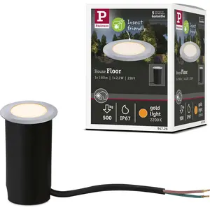 Paulmann Goldlicht LED-Bodeneinbaulampe Ø5cm