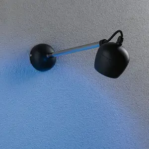 Paulmann Smart LED-Außenwandlampe Kikolo anthrazit RGBW IP65
