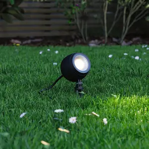 Paulmann Smart LED-Erdspießspot Kikolo, CCT, anthrazit, IP65
