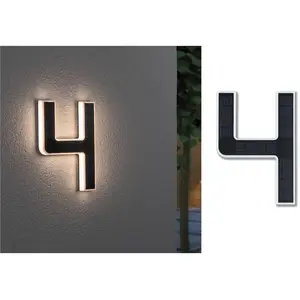 Paulmann LED-Solar-Hausnummer 4