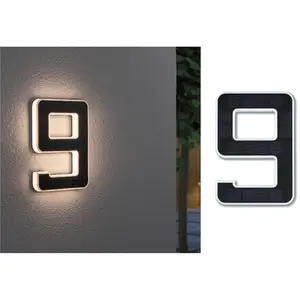 Paulmann LED-Solar-Hausnummer 9