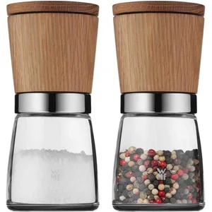 WMF Gewürzmühle Ceramill Nature manuell, (2 Stück), unbefüllt