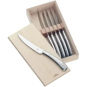 WMF Steakmesser Set, Besteck, Silber