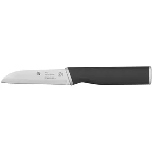 WMF Gemüsemesser Kineo 20 cm Schwarz/Silber, Küchenmesser, Silber, Schwarz