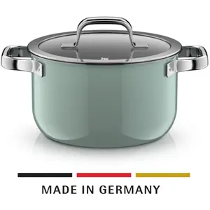 WMF Fusiontec Mineral Pro Kochtopf mit Deckel, 20 cm, Eucalyptus Haze ...