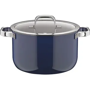 Fusiontec Mineral Pro Bratpfanne Hoch 24cm 6l4 Dunkelblau - Gpe Seb Fr...