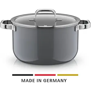 WMF Fusiontec Mineral Pro Kochtopf mit Deckel, 24 cm, Platinum 05.1879...