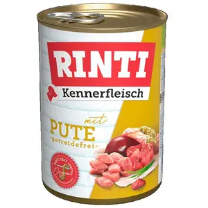 Rinti Kennerfleisch Nassfutter Für Hunde Mit Pute 400 G