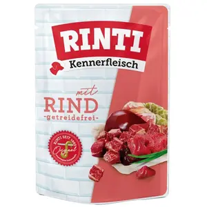 Rinti Kennerfleisch Rind Nassfutter Für Hunde 400 G