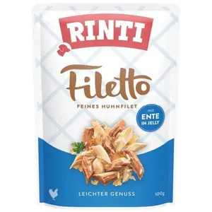 Rinti Filetto Hühnerfilet Mit Ente Hundenassfutter 100g