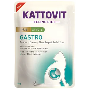 Kattovit Gastro Paté mit Pute 85 g - 10 Stück, für: Katze
